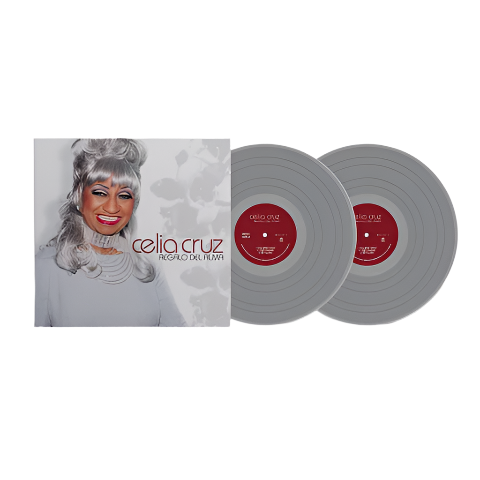 Celia Cruz - Regalo del Alma Vinyl 2LP (Silver) Vinyl Record