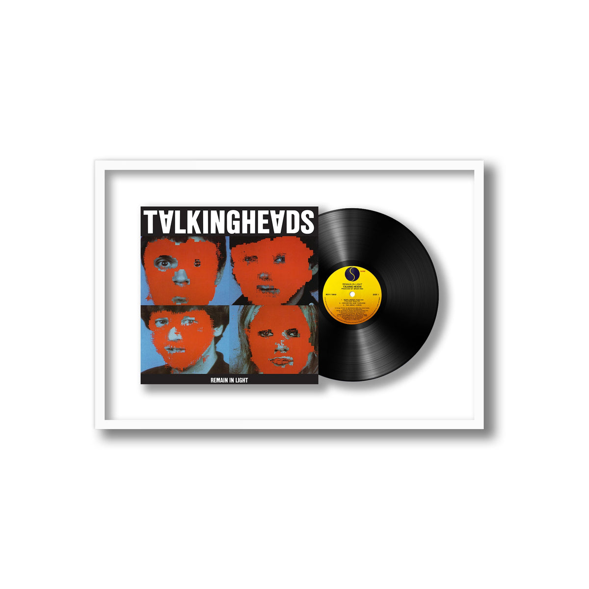 Talking Heads - Remain in Light - Framed Vinyl Record