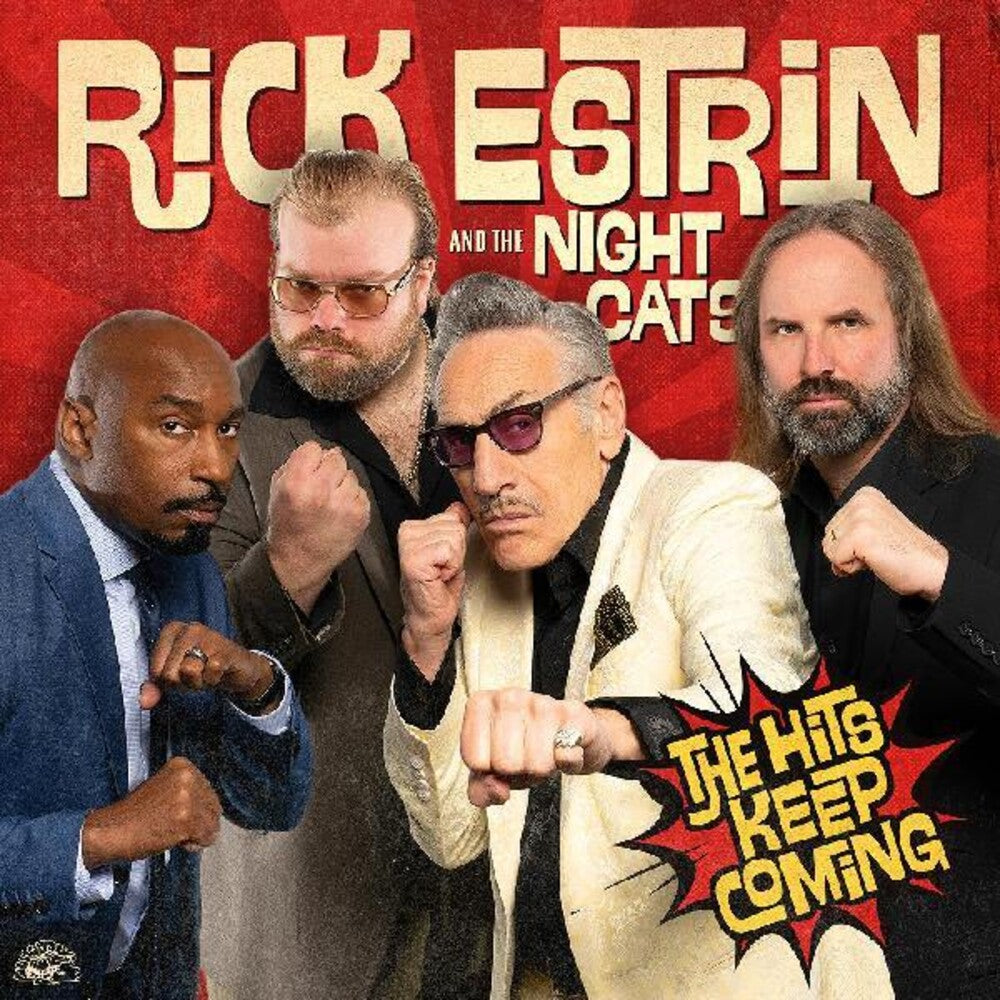 Rick Estrin & The Nightcats – The Hits Keep Coming Music CD