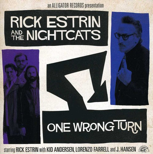 Rick Estrin & The Nightcats – One Wrong Turn Music CD
