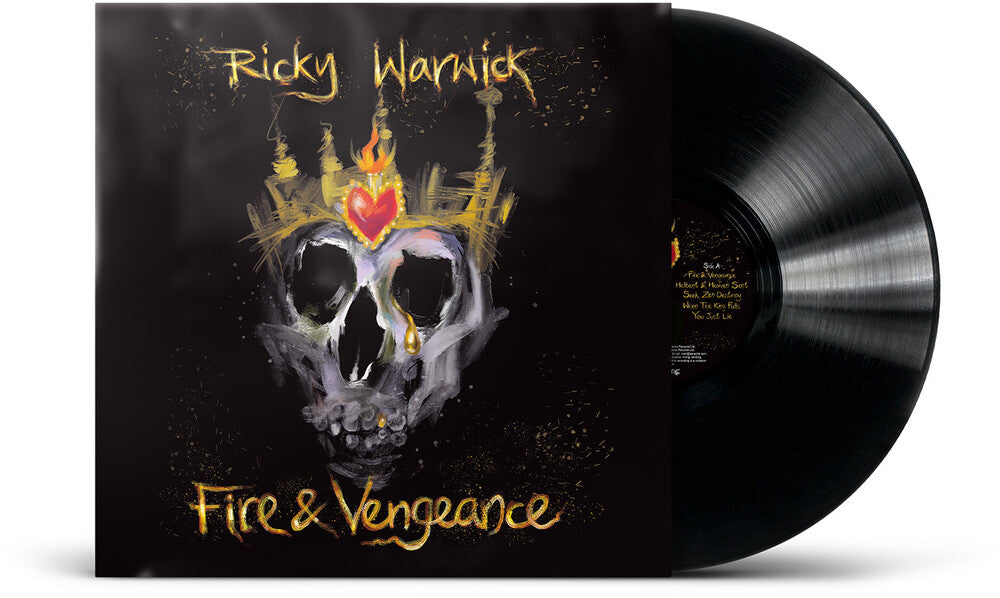 Ricky Warwick – Fire & Vengeance (LP Vinyl) Vinyl Record