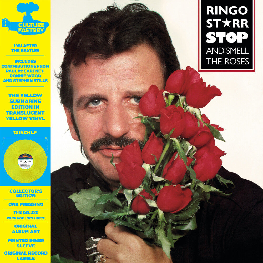 Ringo Starr – Stop & Smell The Roses: Yellow Submarine Edition (LP Vinyl) Vinyl Record