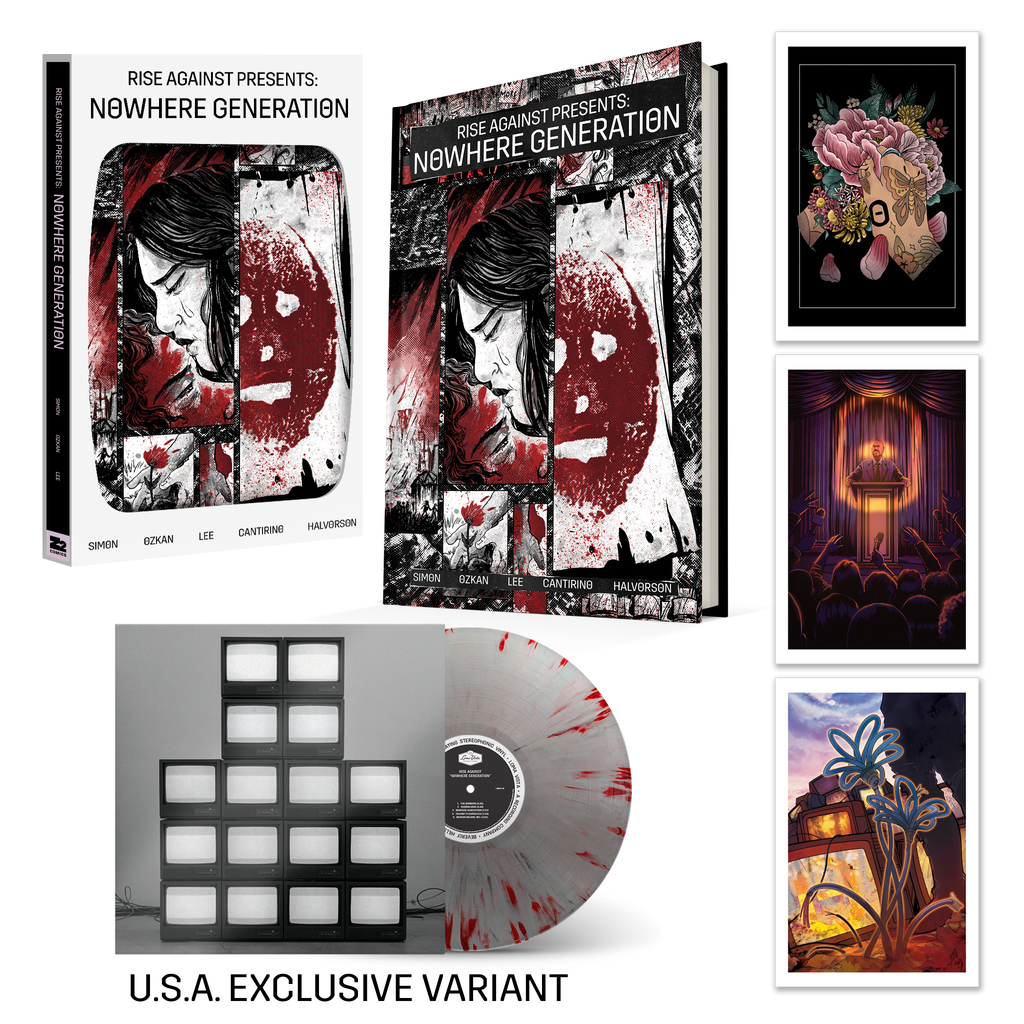 Rise Against Presents Nowhere Generation Deluxe Graphic Novel Bundle