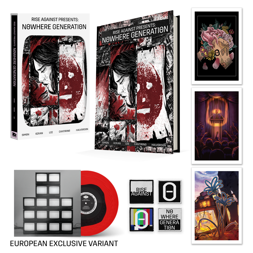 Rise Against Presents Nowhere Generation Deluxe Graphic Novel Bundle