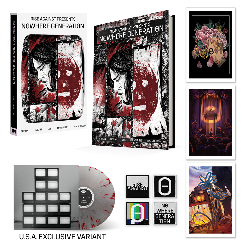 Rise Against Presents Nowhere Generation Deluxe Graphic Novel Bundle