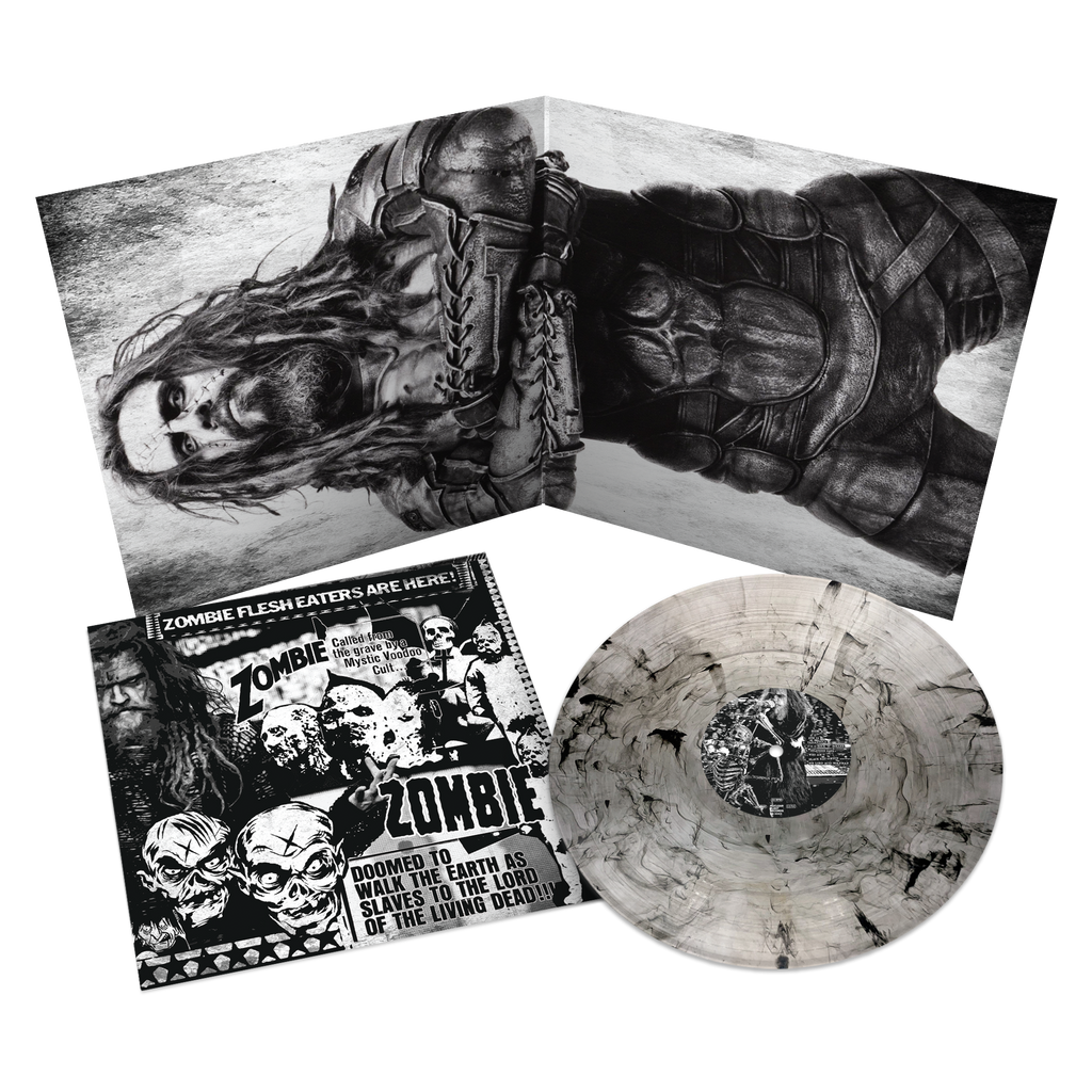 Rob Zombie - The Great Satan LP (Exclusive Limited Edition of 1,000 - Clear with Black Smoke Vinyl) Vinyl Record