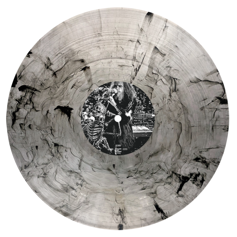 Rob Zombie - The Great Satan LP (Exclusive Limited Edition of 1,000 - Clear with Black Smoke Vinyl) Vinyl Record
