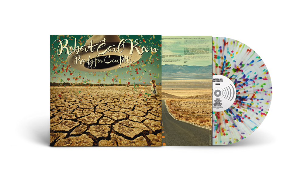 Robert Earl Keen – Ready for Confetti (Confetti LP Vinyl) Vinyl Record