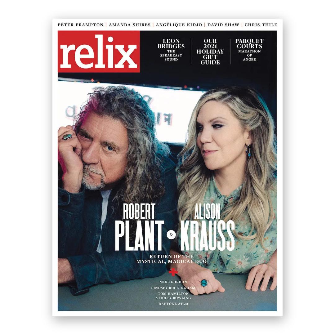 Robert Plant & Alison Krauss - December 2021 Relix Issue Magazine