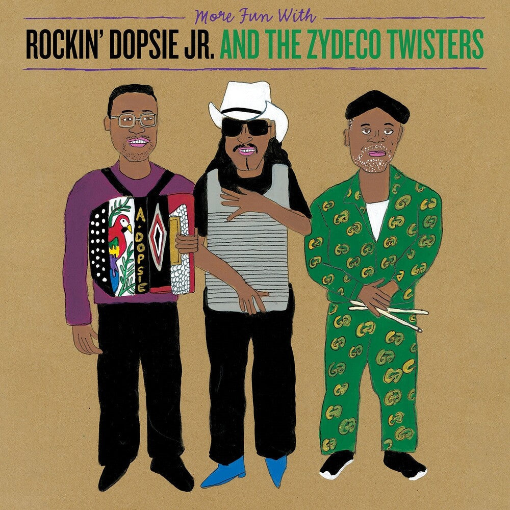 Rockin' Dopsie, Jr. & The Zydeco Twisters – More Fun With Rockin' Dopsie, Jr. & The Zydeco Twisters Music CD