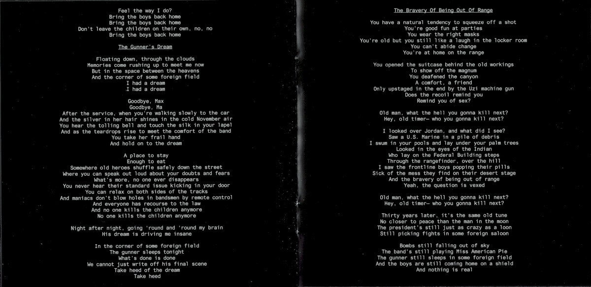 Roger Waters – The Lockdown Sessions Music CD