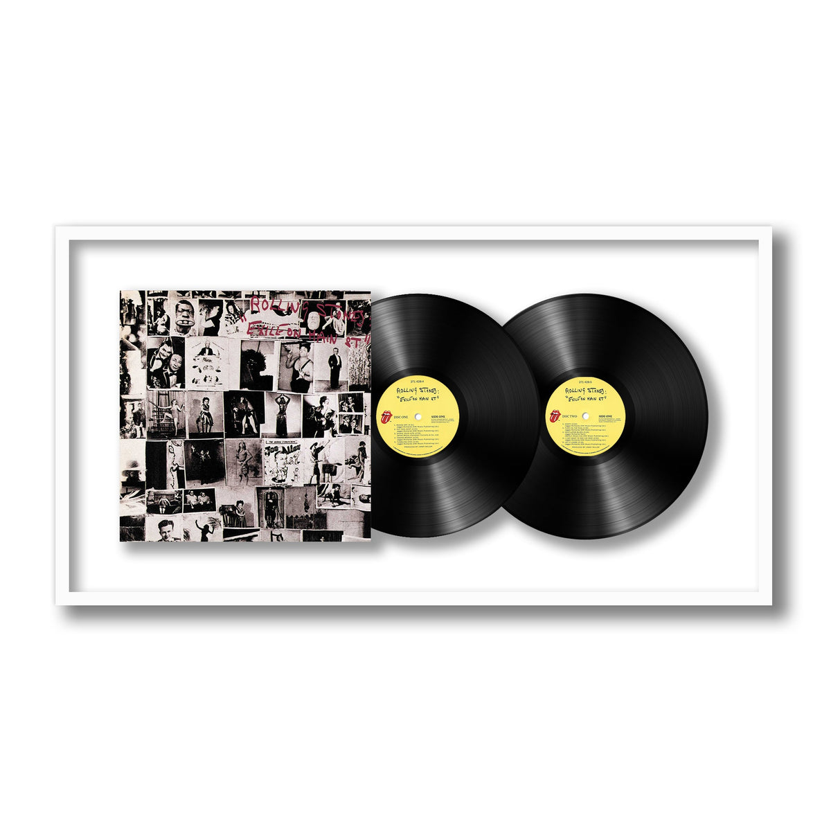 The Rolling Stones - Exile on Main Street - Framed Vinyl Record
