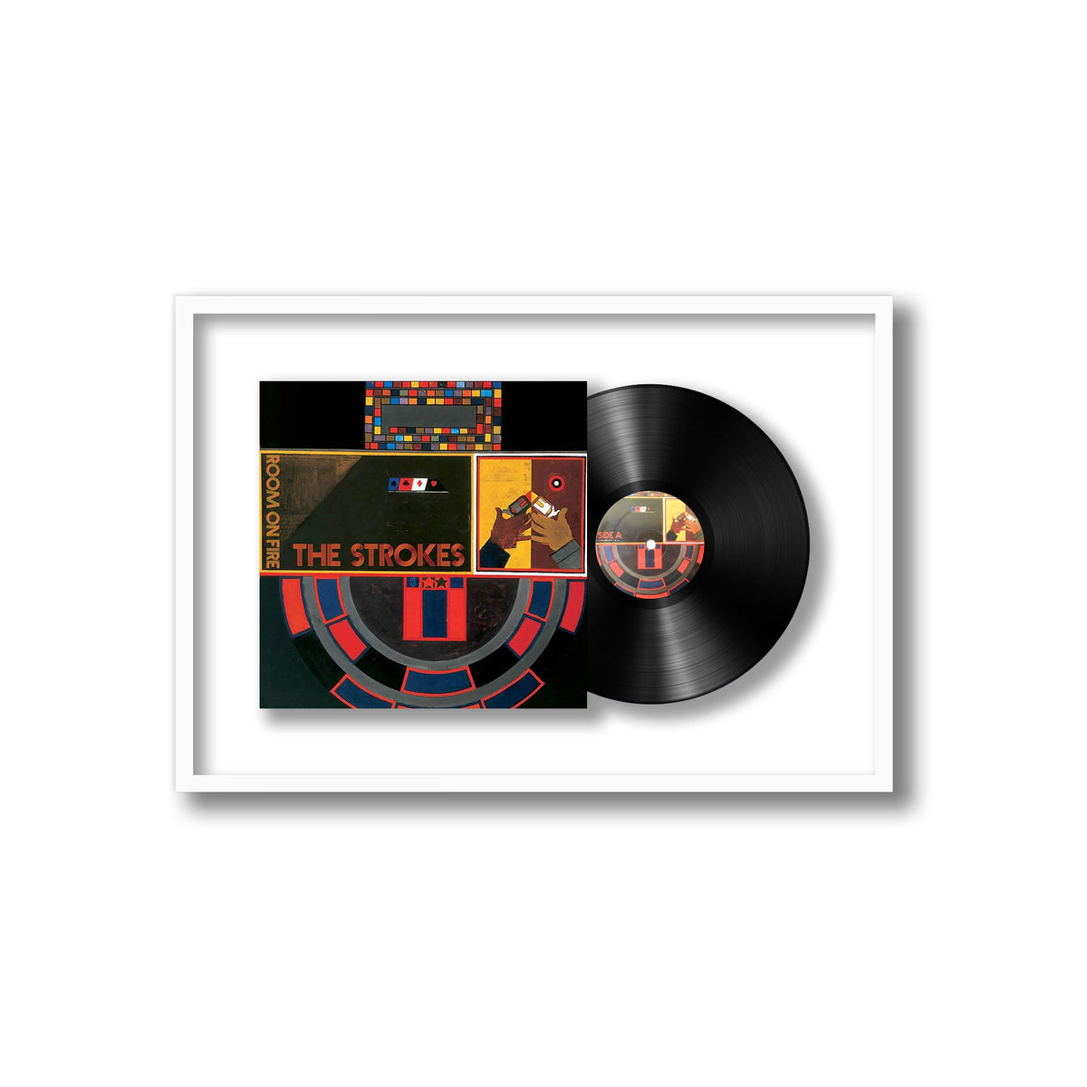 The Strokes - Room On Fire - Framed Vinyl Record