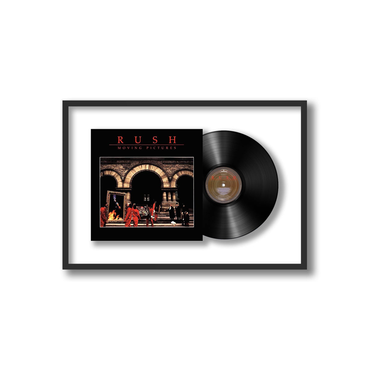 Rush - Moving Pictures - Framed Vinyl Record