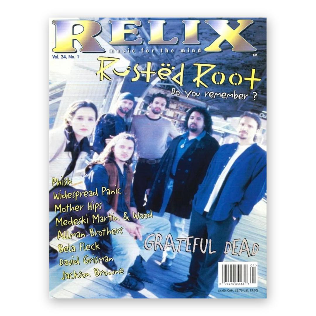 Rusted Root - February 1997 Relix Issue Magazine