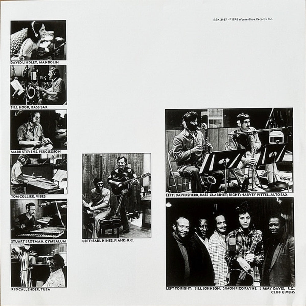 Ry Cooder – Jazz (LP Vinyl) Vinyl Record