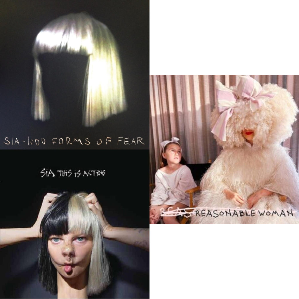 Reasonable Woman (Baby Pink LP Vinyl) & 1000 Forms Of Fear (Deluxe) (Natural Color Vinyl/2LP) & This Is Acting (2LP/One Black & One White Vinyl/Dl Card)