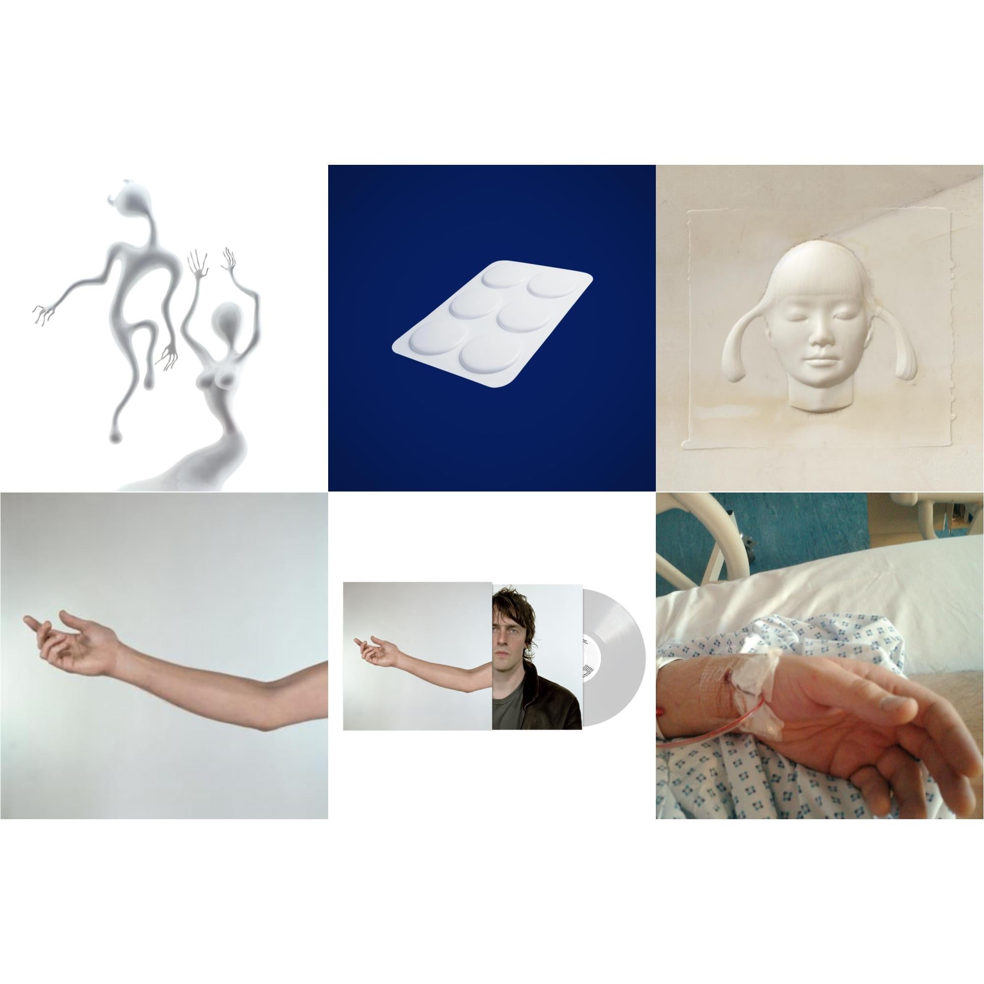 Spiritualized - Lazer Guided Melodies (White LP Vinyl) (I) & Ladies & Gentlemen We Are Floating In Space & Let It Come Down & Amazing Grace & Amazing Grace (Dove Gray LP Vinyl) & Songs In A&E