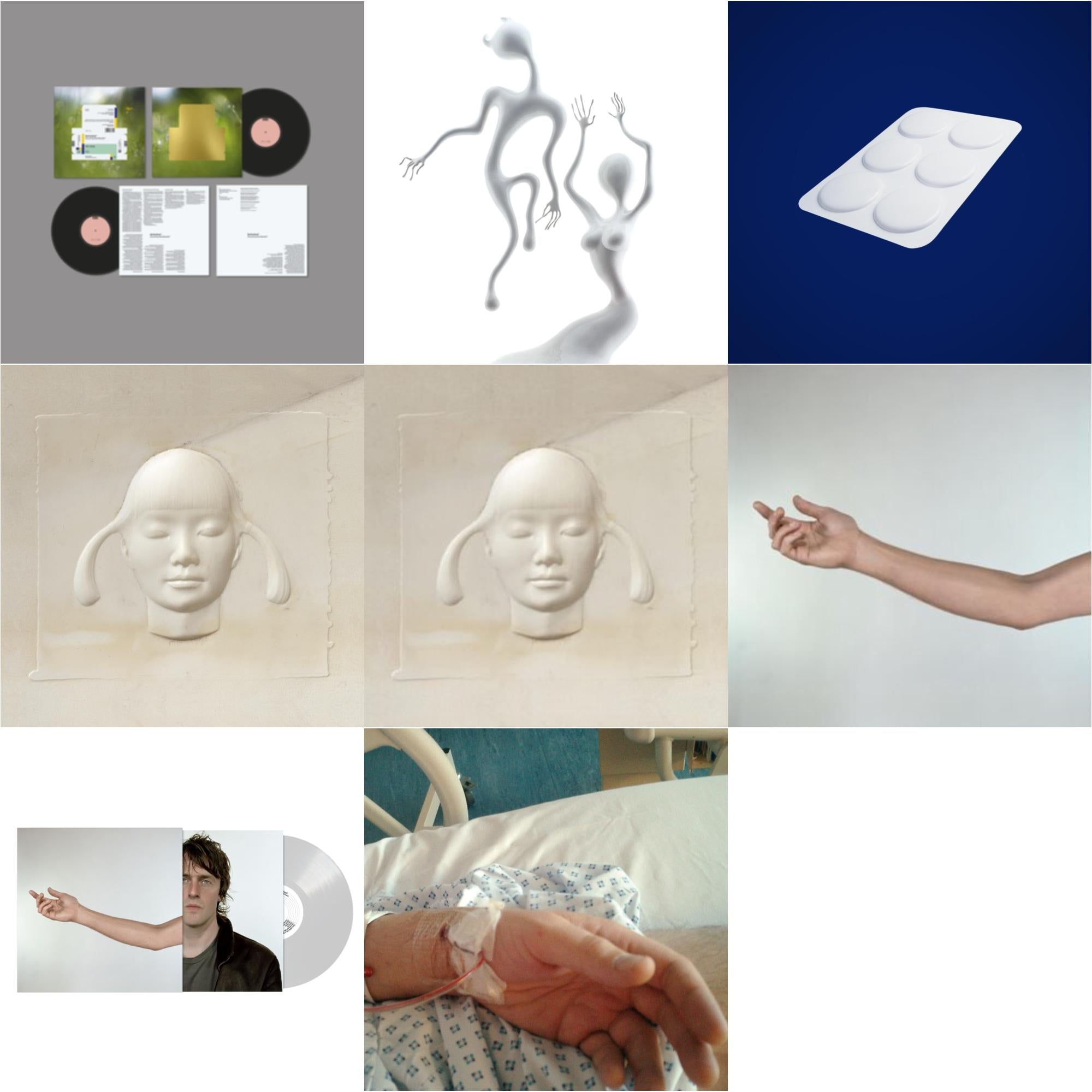 Spiritualized - Everything Was Beautiful & Lazer Guided Melodies (White LP Vinyl) (I) & Ladies & Gentlemen We Are Floating In Space & Let It Come Down & Let It Come Down (Cream LP Vinyl) & Amazing Grace & Amazing Grace (Dove Gray LP Vinyl) & Songs In