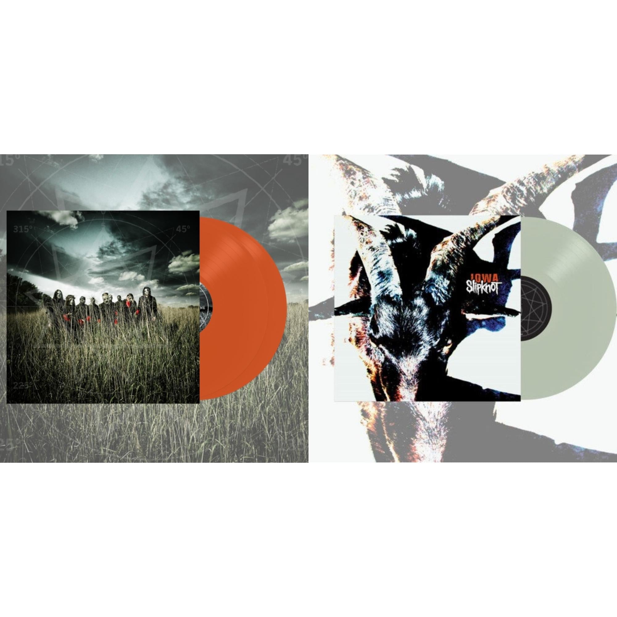 Slipknot - All Hope Is Gone (Orange Vinyl/2LP) & Iowa (X) (2LP/Color Vinyl)