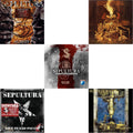 Sepultura - Chaos A.D. (Expanded Edition/2LP) & Metal Veins - Alive At Rock In Rio (Limited/2LP) & Against & Live In Sao Paulo (2LP) & Arise (Expanded Edition)