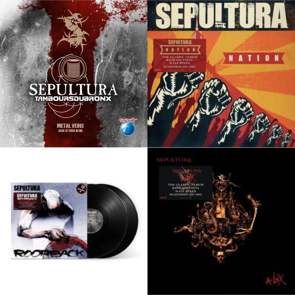 Metal Veins - Alive At Rock In Rio (Limited/2LP) & Nation (2LP) & Roorback & A-Lex (2LP)