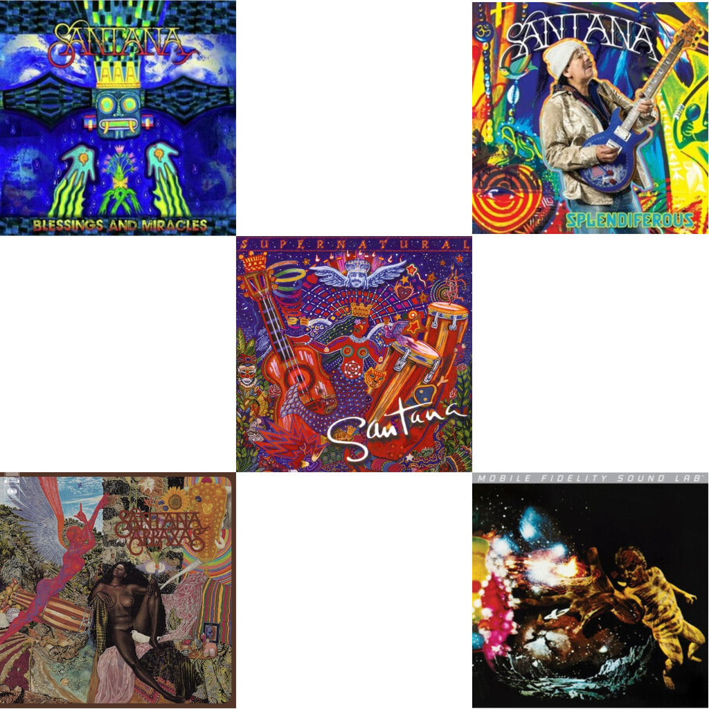 Supernatural (2LP/150G) & Splendiferous (2LP/150G) & Blessings & Miracles & Santana Iii & Abraxas