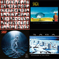Saga - Beginner's Guide To Throwing Shapes (180G/Remastered) & Steel Umbrellas & Pleasure & The Pain & Full Circle (2021 Reissue) - LP Vinyl Bundle
