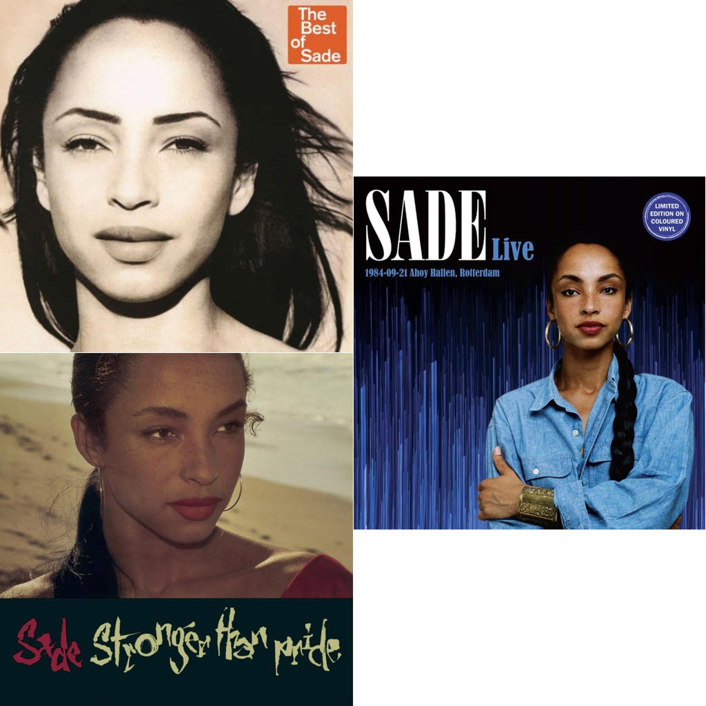 Sade - Best Of Sade (2LP/180G/Gatefold) & Stronger Than Pride & Sade Live: 1984-09-21 Ahoy Hallen, Rotterdam (2LP)