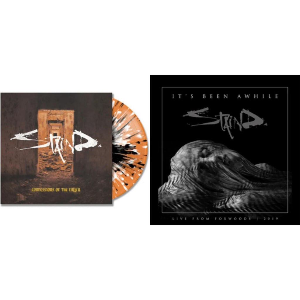 Staind - Live: It's Been Awhile (X) (2LP) & Confessions Of The Fallen (Limited Color Run/Orange/Black & White  Splatter LP Vinyl)