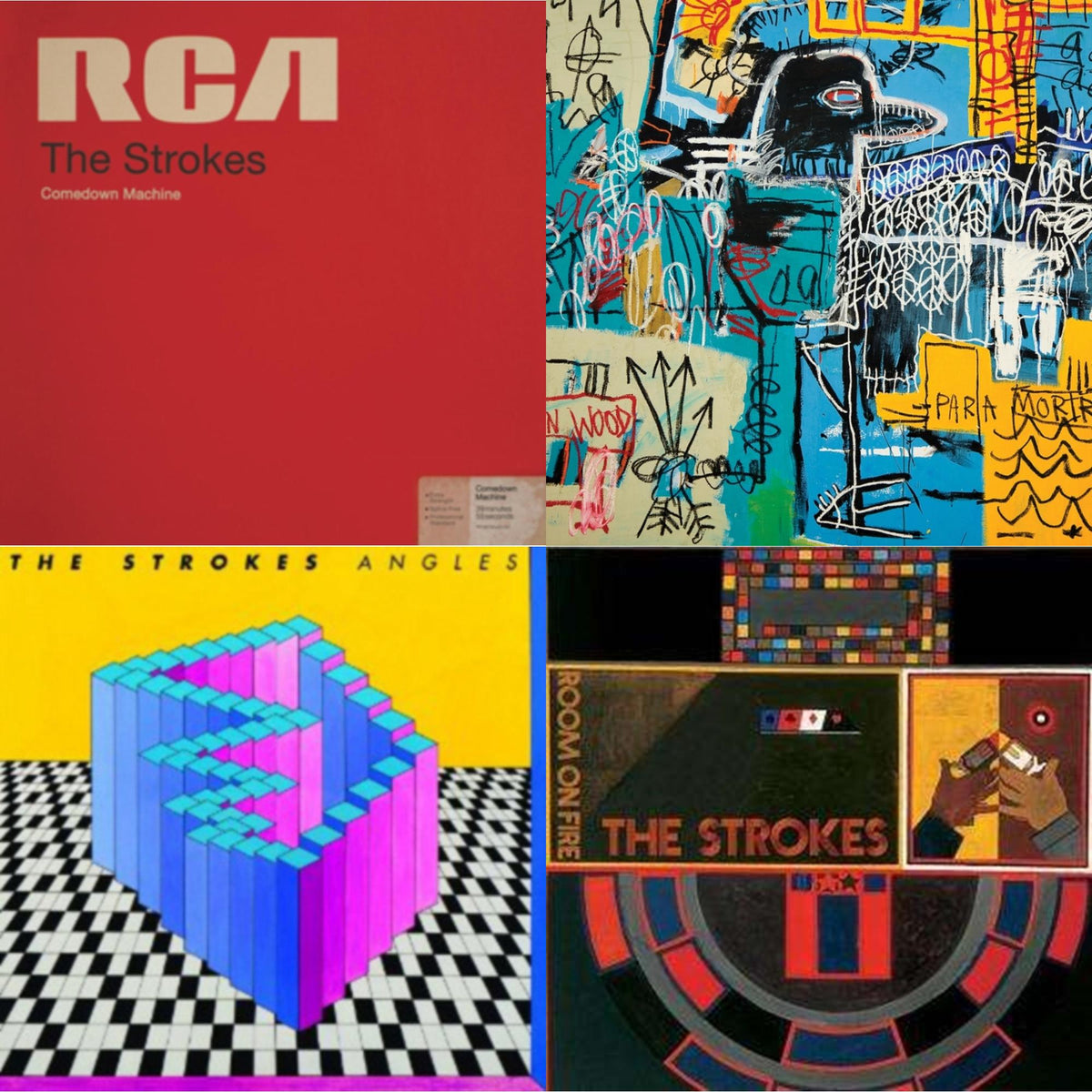 New Abnormal (180G/Clear Apet Slipcase/Dl Insert) & Room On Fire & Angles (Gatefold) & Comedown Machine