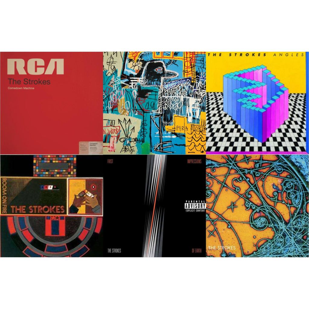 Is This It & New Abnormal (180G/Clear Apet Slipcase/Dl Insert) & Room On Fire & First Impressions Of Earth & Angles (Gatefold) & Comedown Machine