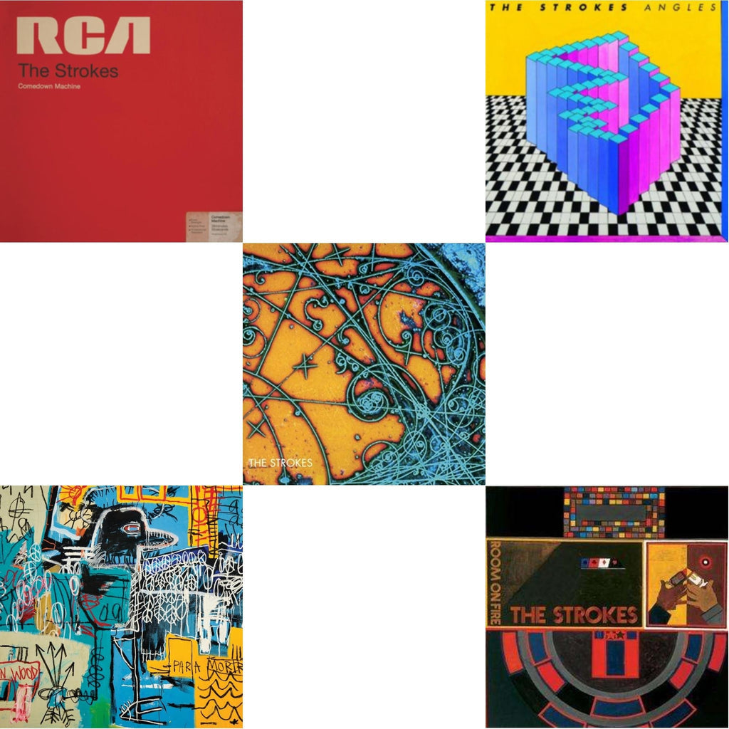 Is This It & New Abnormal (180G/Clear Apet Slipcase/Dl Insert) & Room On Fire & Angles (Gatefold) & Comedown Machine
