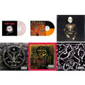Haunting The Chapel (Red & White Marbled LP Vinyl) & Hell Awaits (Transparent Orange & Black Split LP Vinyl) & Diabolus In Musica & Divine Intervention & Seasons In Abyss & Undisputed Attitude
