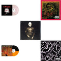 Haunting The Chapel (Red & White Marbled LP Vinyl) & Hell Awaits (Transparent Orange & Black Split LP Vinyl) & Diabolus In Musica & Seasons In Abyss & Undisputed Attitude