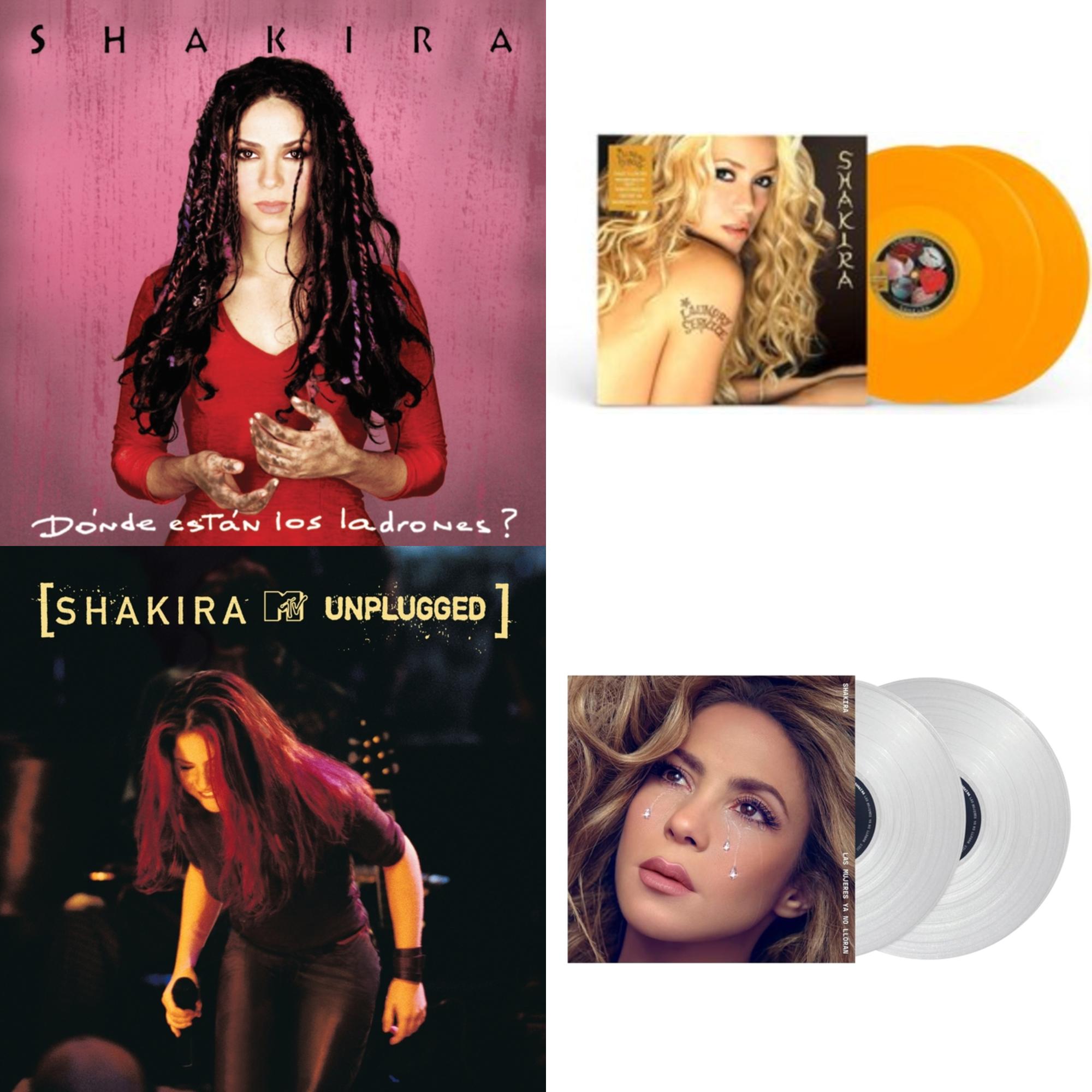 Laundry Service (2LP/Yellow Vinyl) & Donde Estan Los Ladrones & Mtv Unplugged (2LP) & Las Mujeres Ya No Lloran (2LP/Diamond Clear Vinyl)