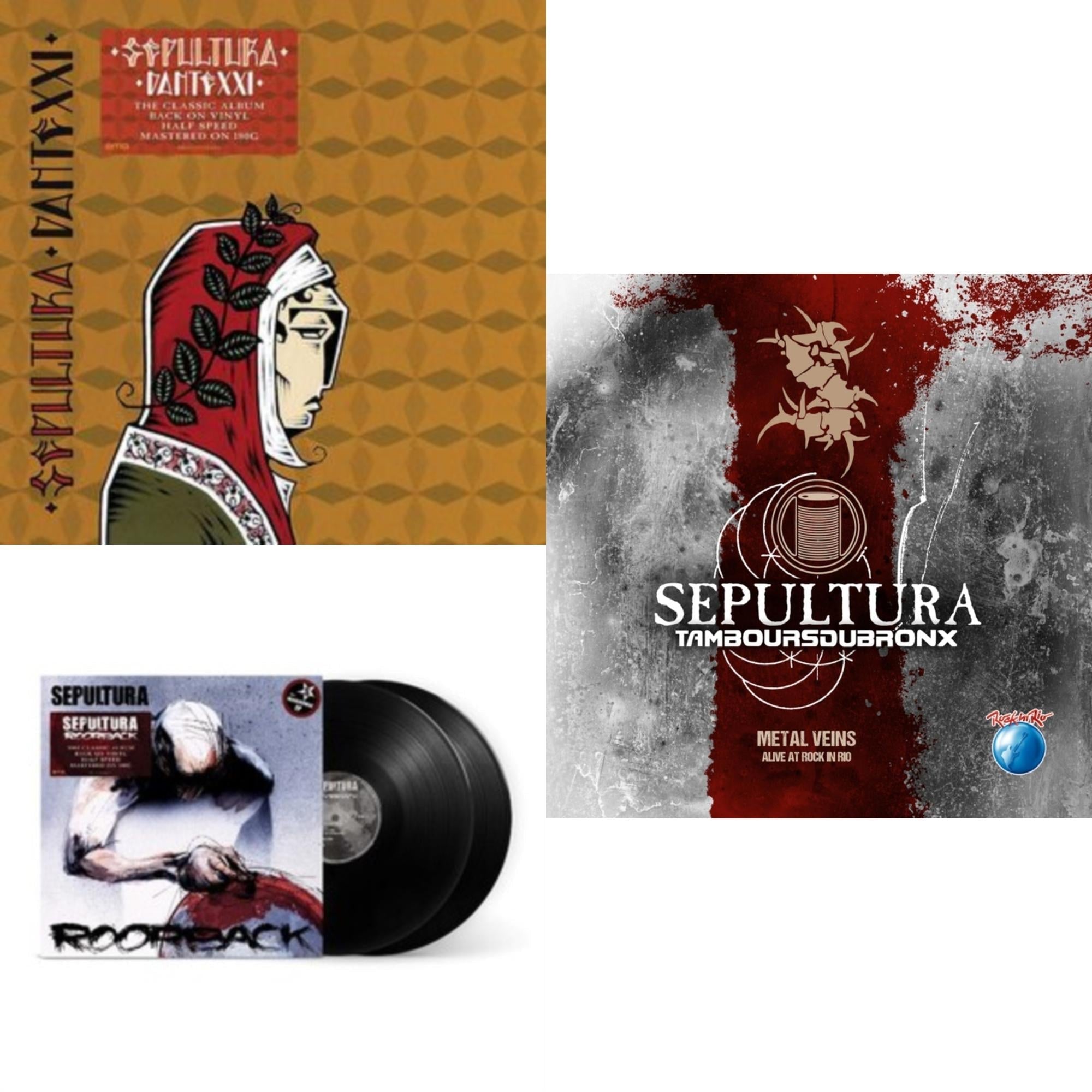 Metal Veins - Alive At Rock In Rio (Limited/2LP) & Roorback & Dante Xxi