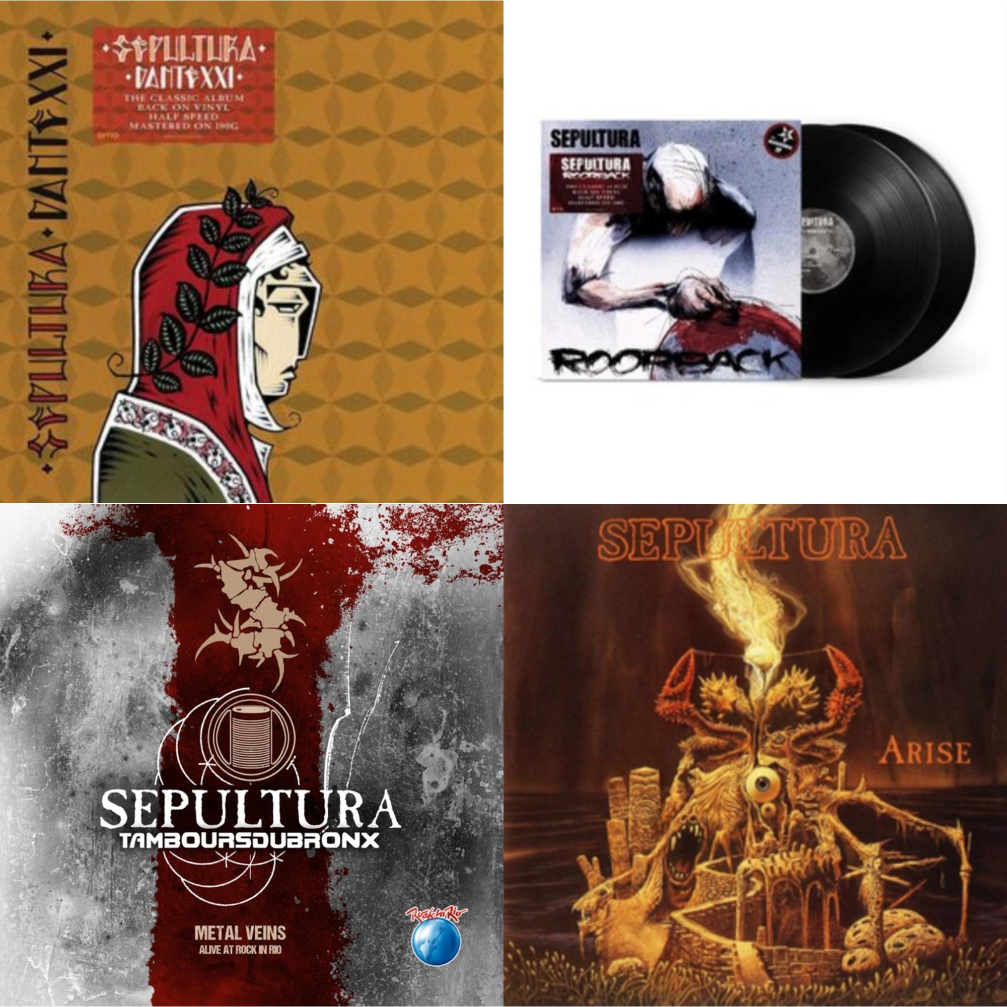 Metal Veins - Alive At Rock In Rio (Limited/2LP) & Roorback & Dante Xxi & Arise (Expanded Edition)