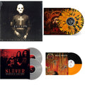 Slayer - Hell Awaits (Transparent Orange & Black Split LP Vinyl) & Diabolus In Musica & Repentless (Trans Orange Yellow Black Splatter LP Vinyl) & Monsters Of Rock 1994 (2LP/140G/Clear Vinyl)