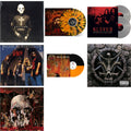 Slayer - Hell Awaits (Transparent Orange & Black Split LP Vinyl) & Diabolus In Musica & Divine Intervention & Live: Decade Of Aggression & South Of Heaven & Repentless (Trans Orange Yellow Black Splatter LP Vinyl) & Monsters Of Rock 1994