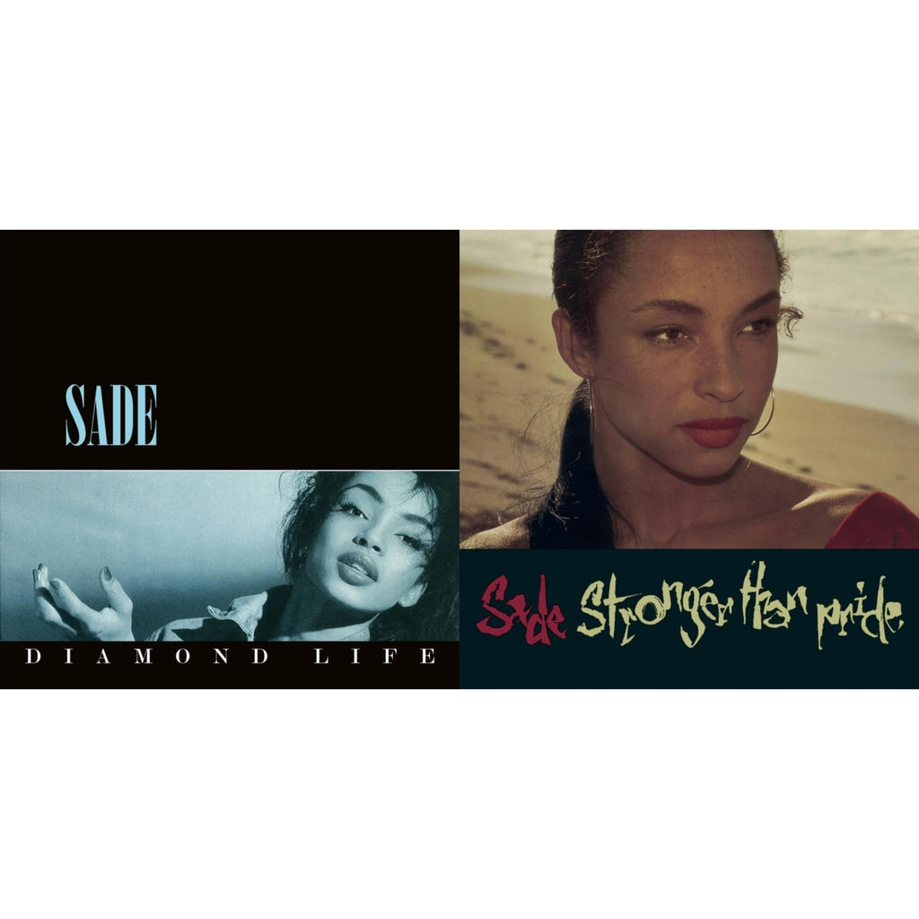 Sade - Diamond Life & Stronger Than Pride - LP Vinyl Bundle