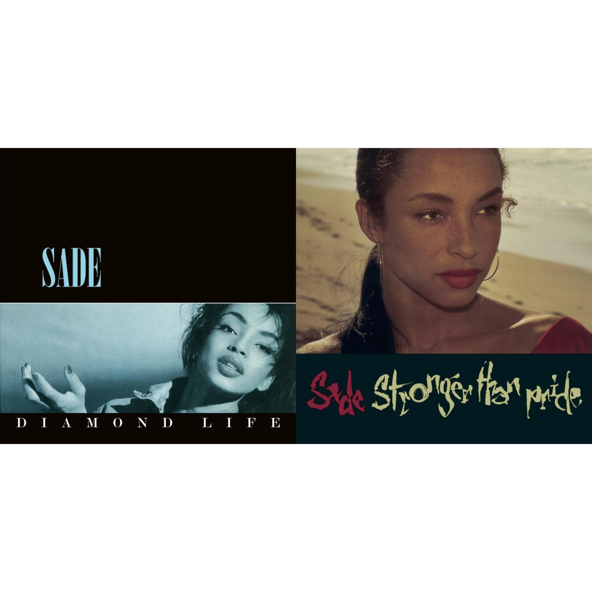 Sade - Diamond Life & Stronger Than Pride - LP Vinyl Bundle