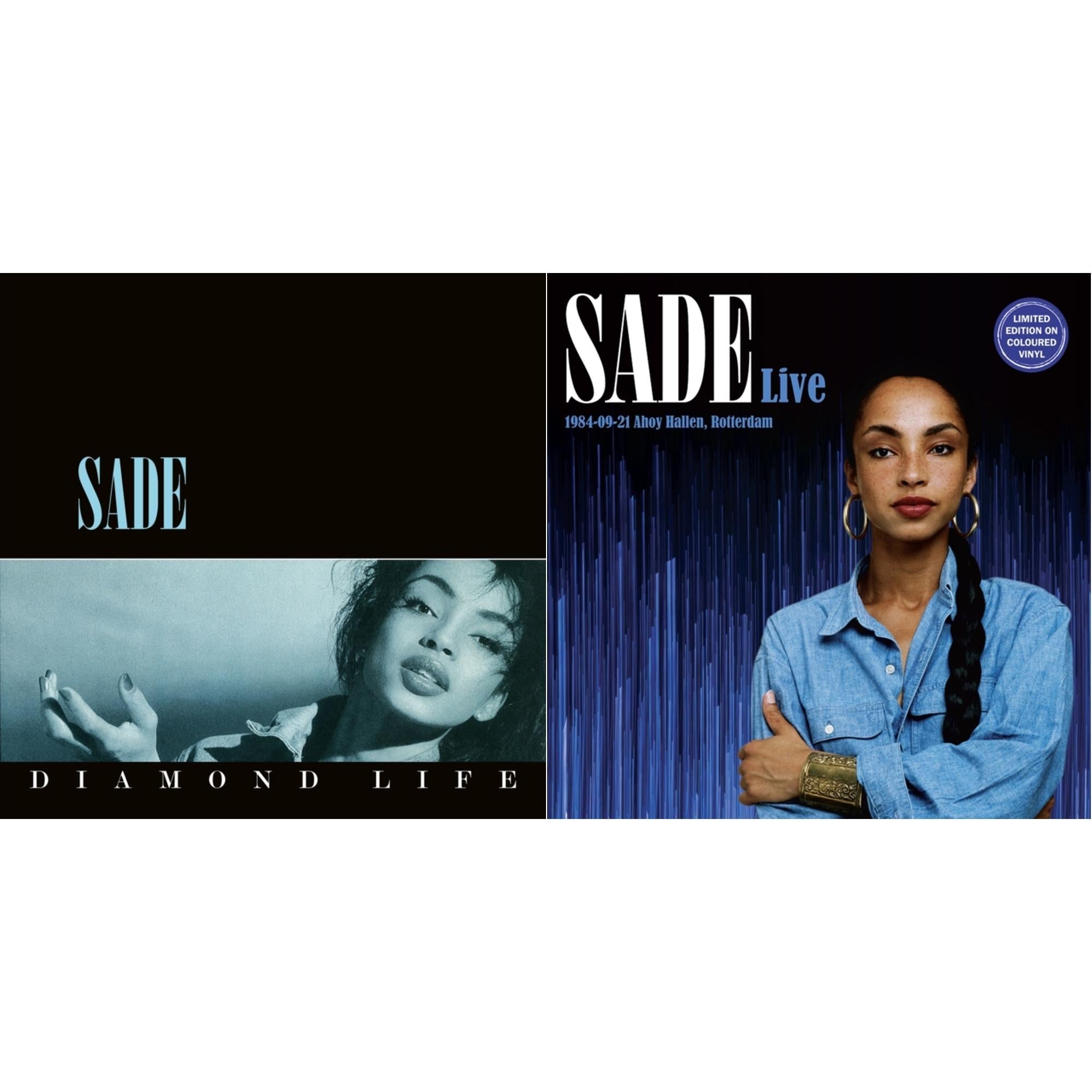 Sade - Diamond Life & Sade Live: 1984-09-21 Ahoy Hallen, Rotterdam (2LP)
