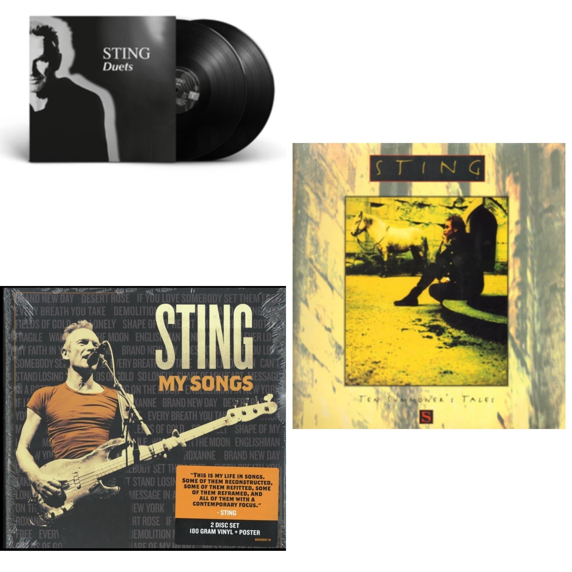 Duets (2LP/180G) & My Songs (2 LP) & Ten Summoner's Tales