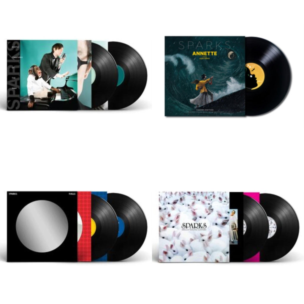 Sparks - Exotic Creatures Of The Deep (2LP) & Annette & Balls (2LP) & Hello Young Lovers (2LP)
