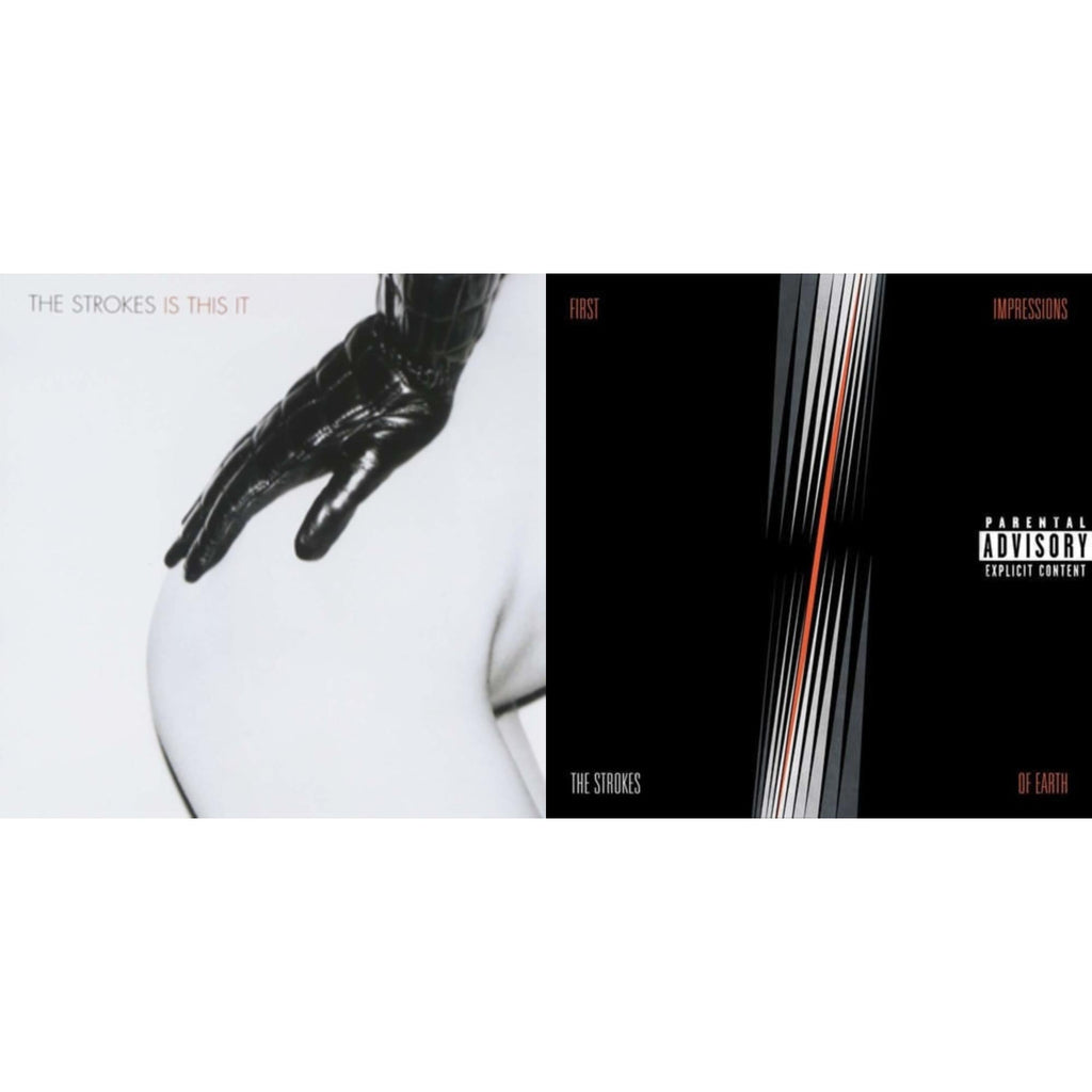 Strokes - Is This It & First Impressions Of Earth - LP Vinyl Bundle