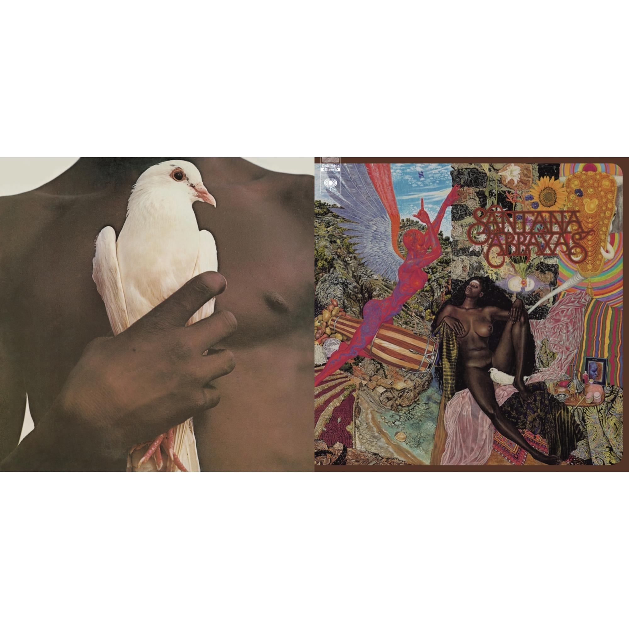 Santana - Abraxas & Greatest Hits (1974) (150G/Dl Card) - LP Vinyl Bundle
