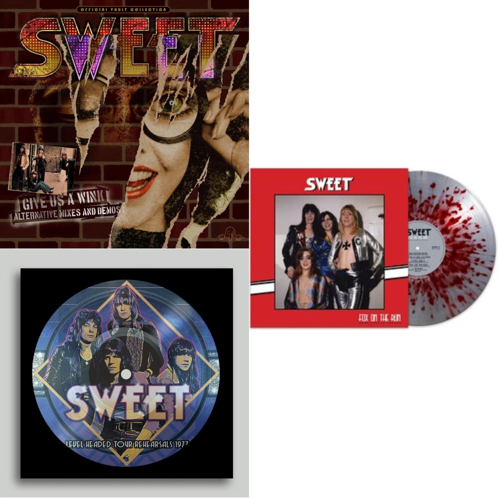 Level Headed Tour Rehearsals 1977 (Picture Disc) & Give Us A Wink (Alt. Mixes & Demos) (2LP) (Rsd) & Fox On The Run - Rare Studio Tracks (Color LP Vinyl)