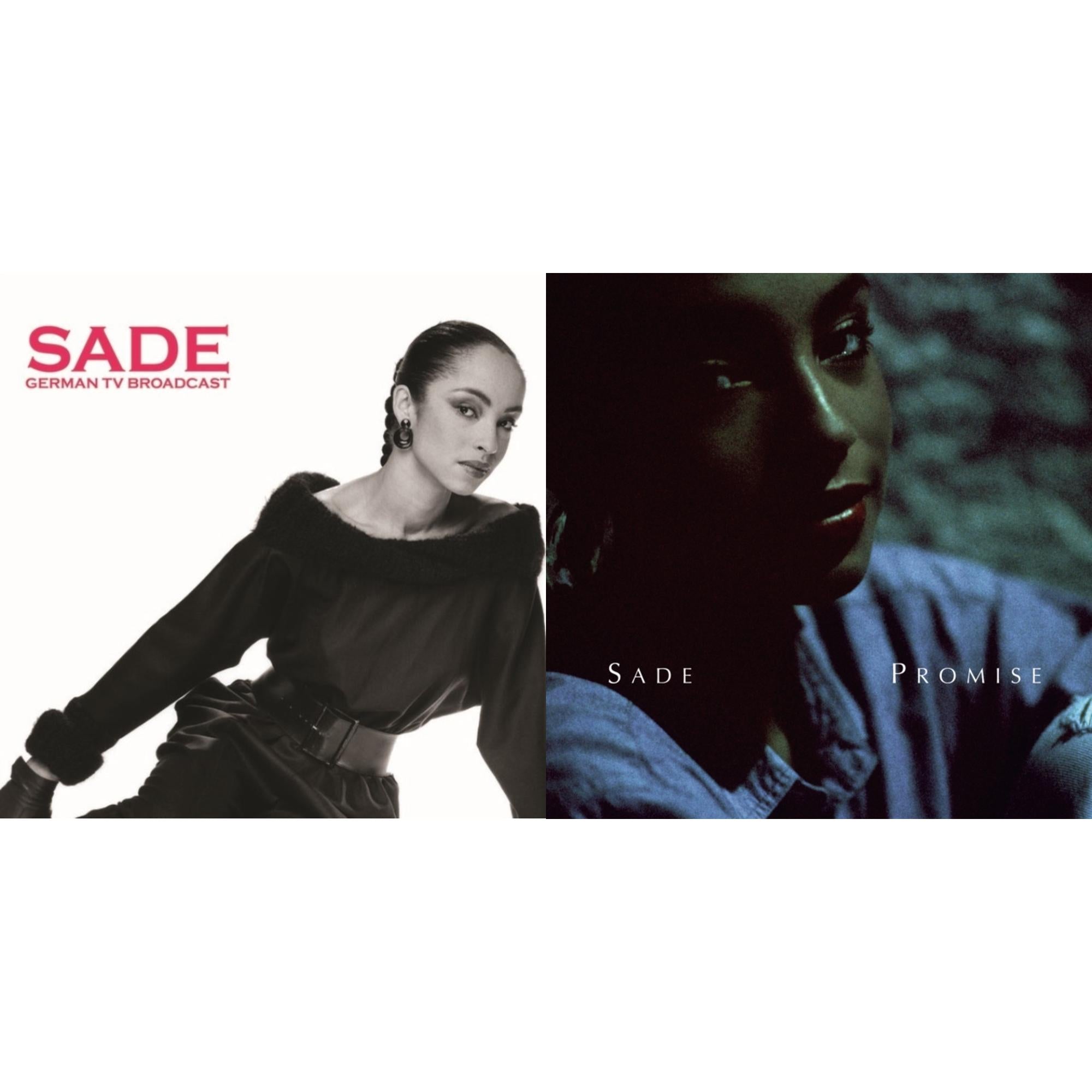 Sade - German Tv Broadcast & Promise - LP Vinyl Bundle