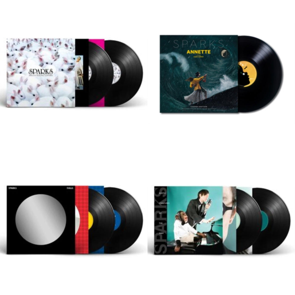 Sparks - Annette & Balls (2LP) & Hello Young Lovers (2LP) & Exotic Creatures Of The Deep (2LP)